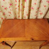 Cherry wood console and games table