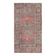 1970s Turkish Oushak Handmade Wool Cotton Brown Runner Rug 108x193