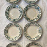 Assiettes terre de fer  Saint Amand et Homag