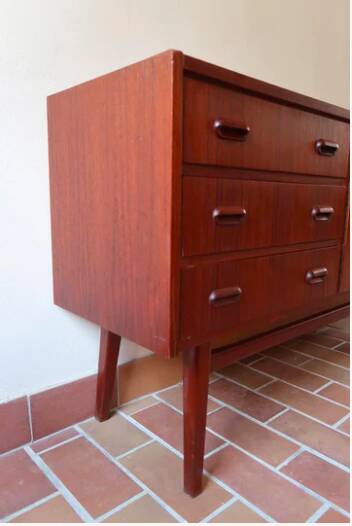 Mid-century Scandinavian teak sideboard from the 60s