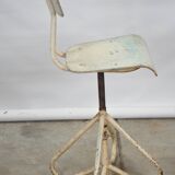 Chaise d'atelier industriel