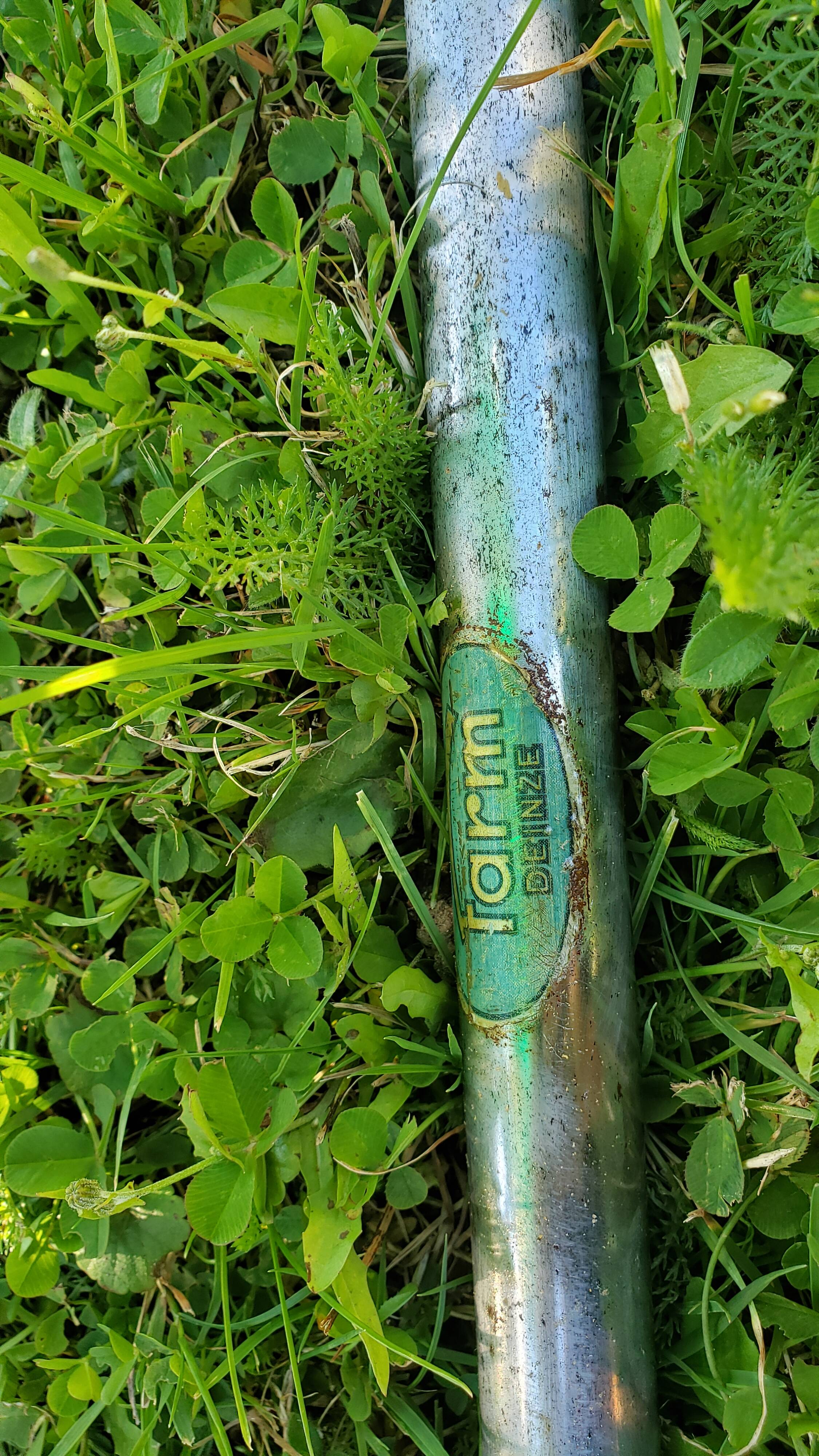 Old deck chair scoubidou