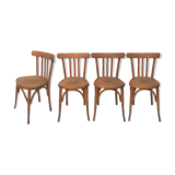 Series of 4 bistro chairs