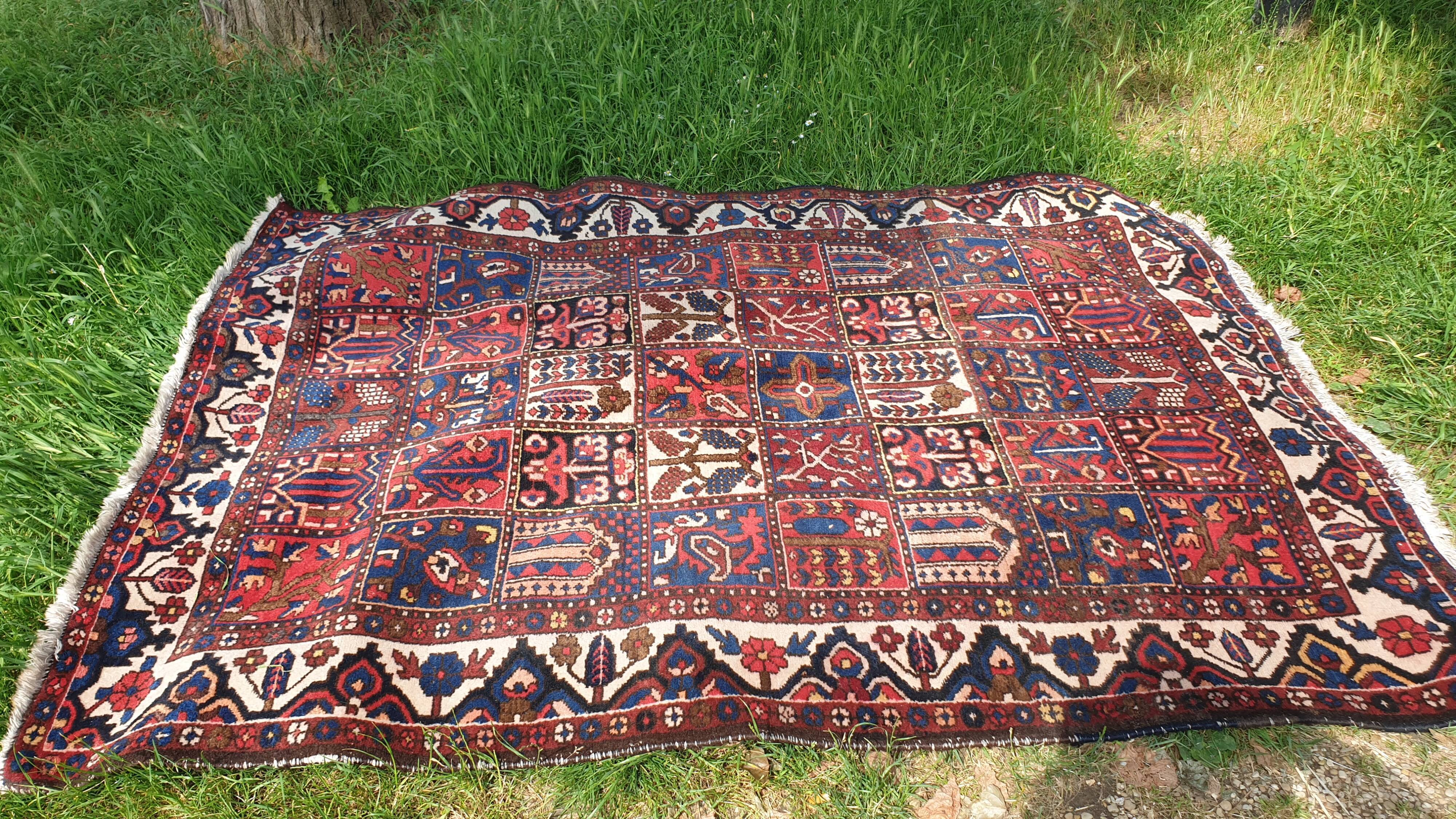 Oriental bakhtiar carpets 143x204cm