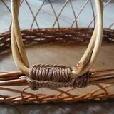 Old wicker basket