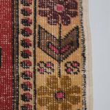 Vintage Turkish rug from Oushak, hand-woven 143x216 cm