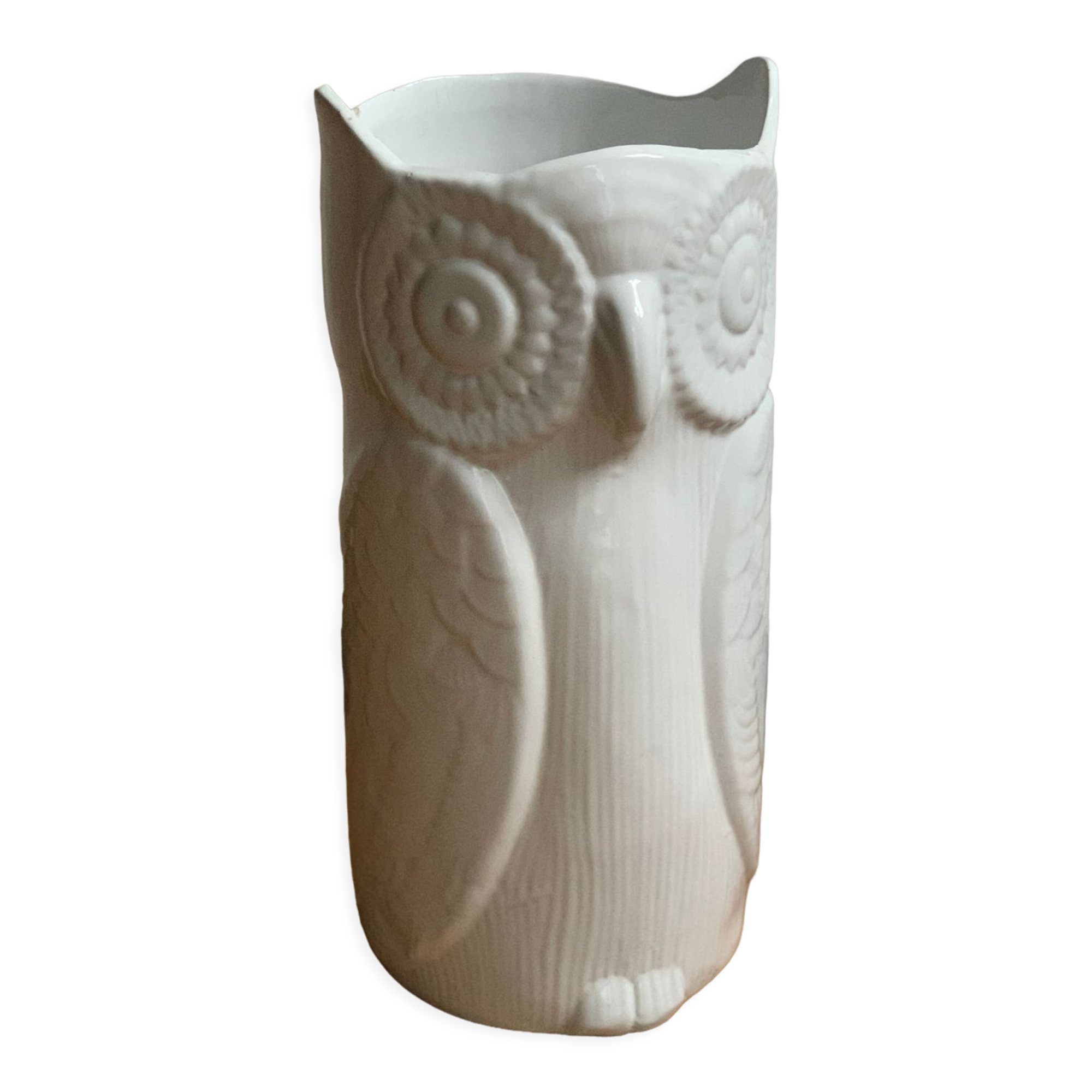 Owl ceramic umbrella door