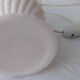 Lampe Chatard en opaline rose