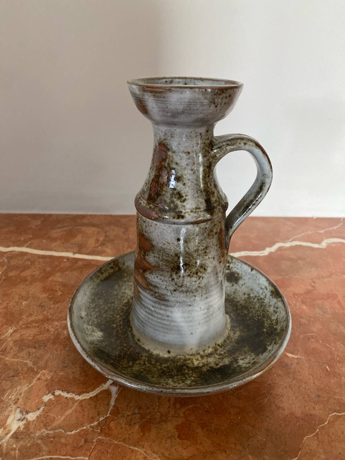 Candle holder, lamp base Thierry and Chantal Robert