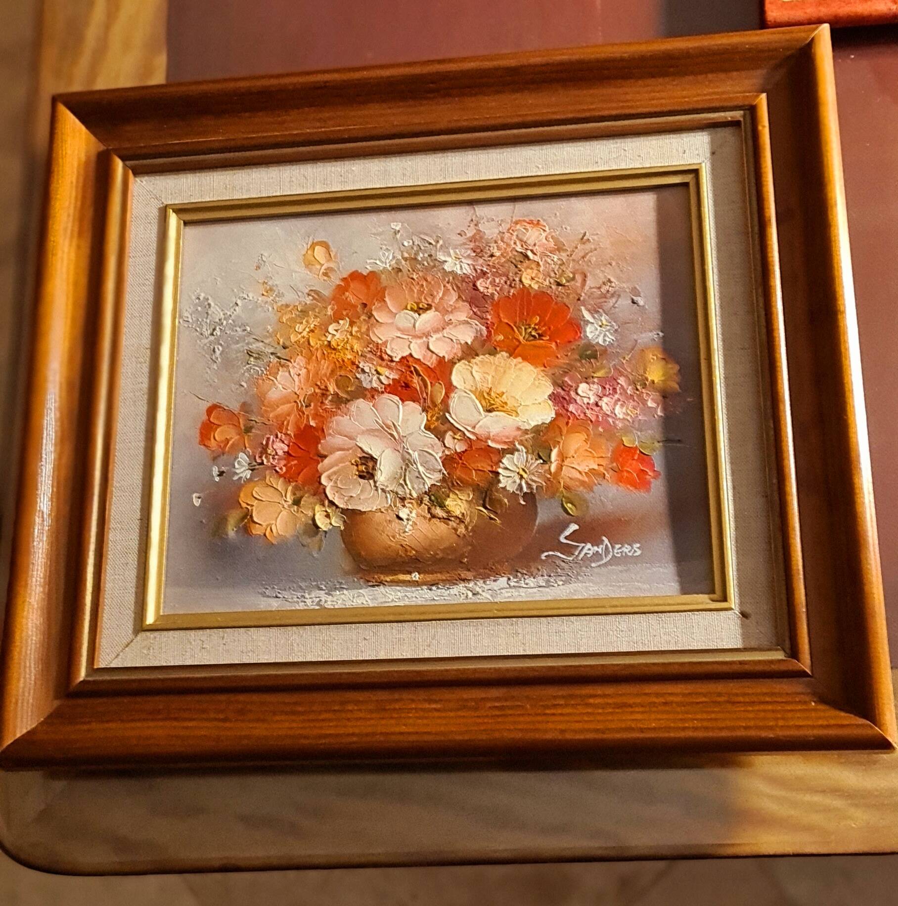 Original painting Signed Edmon Sanders
