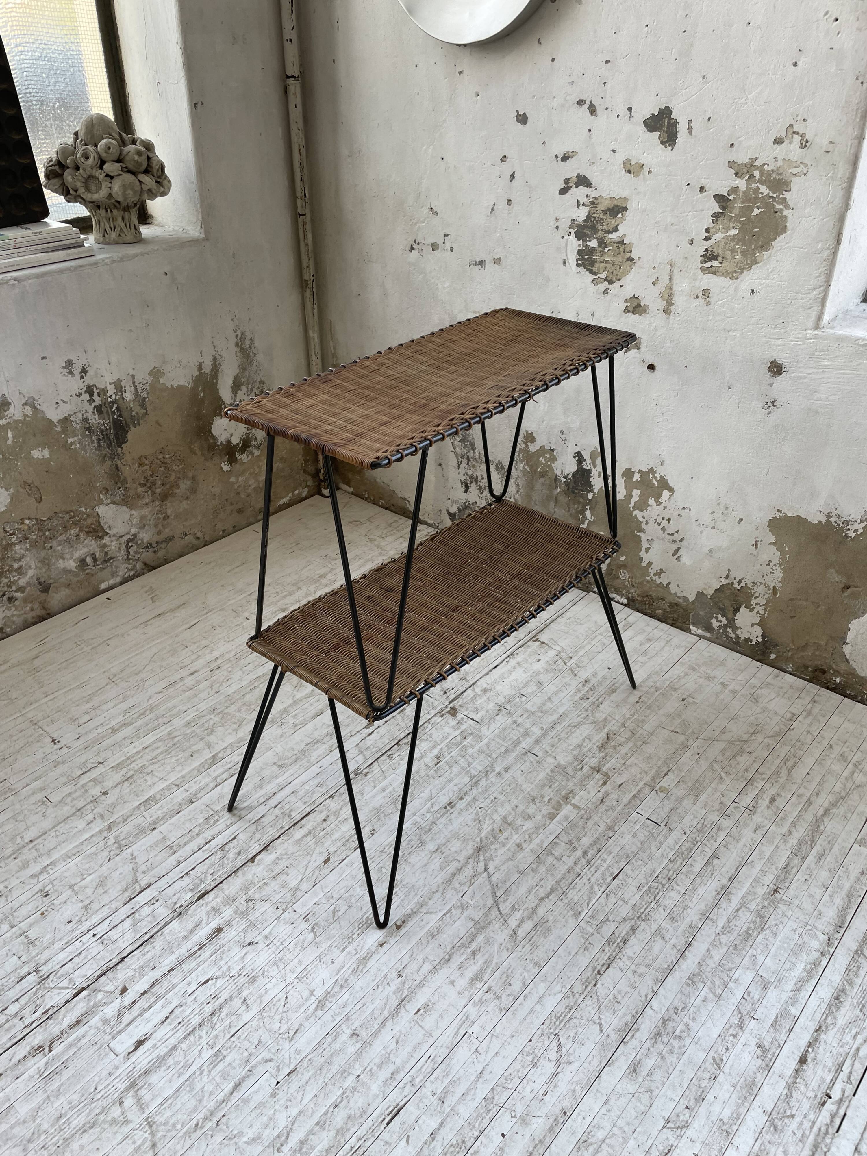 Duo of wicker tables RaouDuo of wicker tables Raoul Guysl Guys