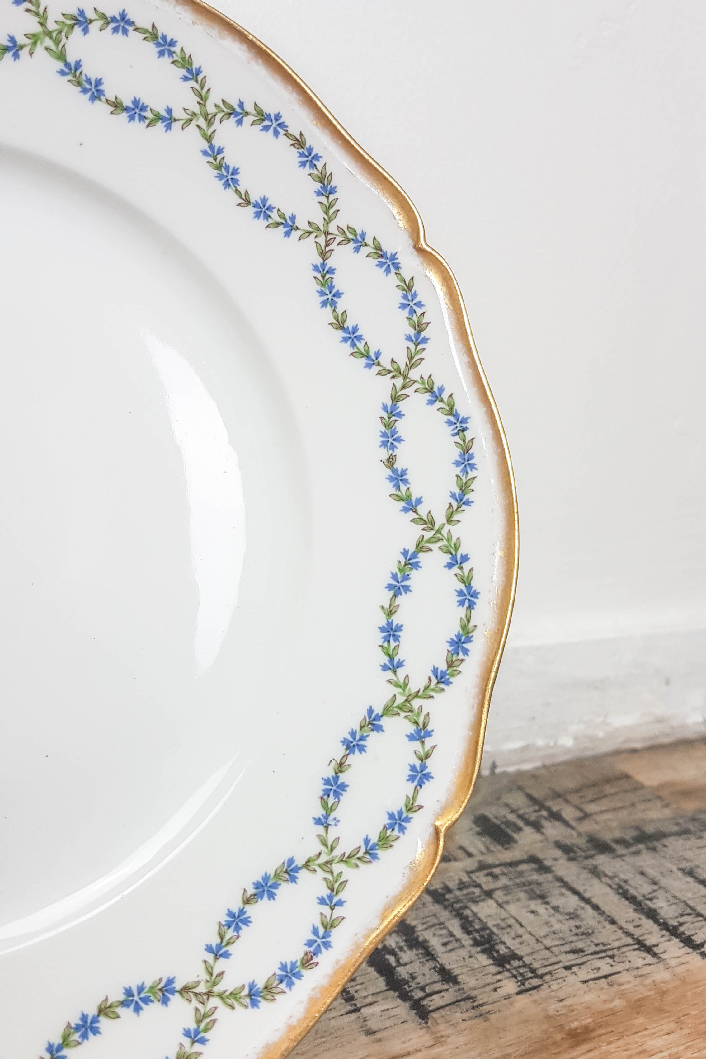 Lot 6 plates dessert Émile BOURGEOIS 1832-1926