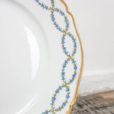 Lot 6 plates dessert Émile BOURGEOIS 1832-1926