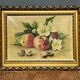 Nature morte aux fruits et fleurs.