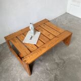 70s pine table regain