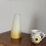 Lampe en verre vintage