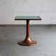Table bistrot art déco, design français, années 1950