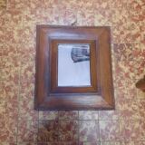 Wooden mirror