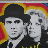 Original cinema poster "max and the ferrailleurs" romy schneider