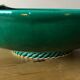 Large green ceramic cup Vallauris