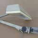 WALDMANN articulated workshop lamp with two industrial clamp arms for architects.
