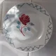 Charming cake plate - half-porcelain service Badonviller