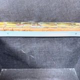 Storage pouffe in the "De Sede" style.