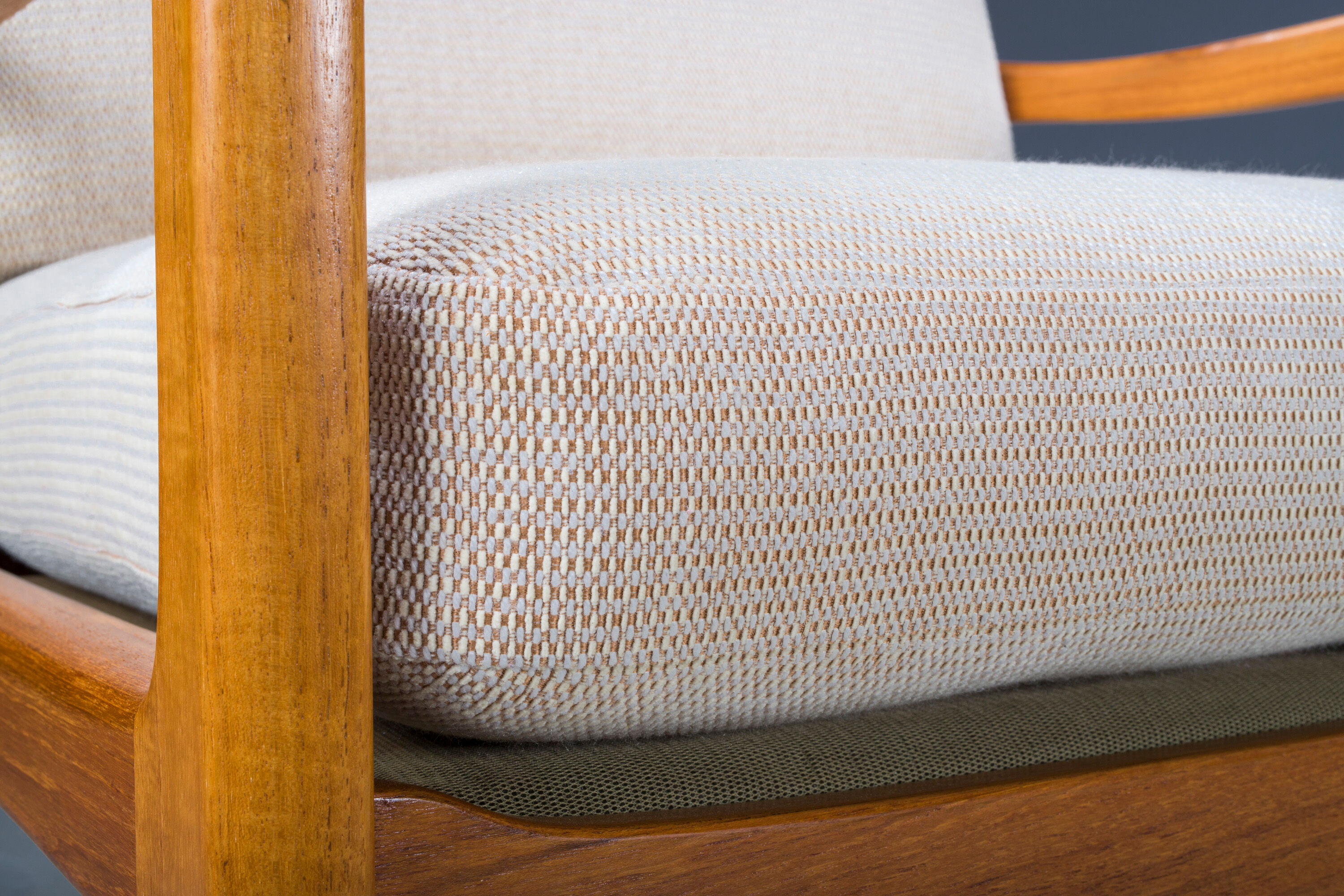 Teak Senator armchairs by Ole Wanscher