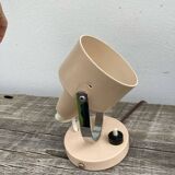 Delmas beige metal wall light, 1970