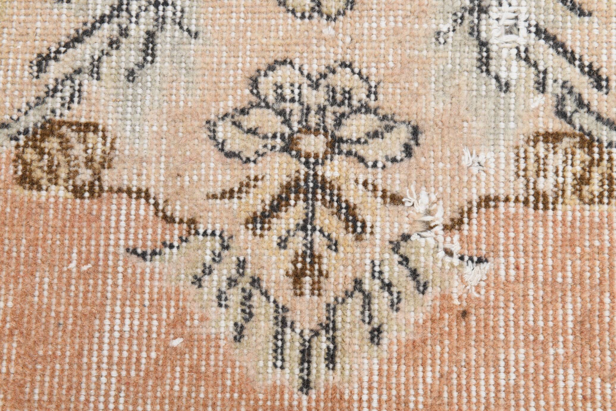 5x9 Red Soft Color Pastel Classic Turkish Area Rug, 161x271Cm SK 4879