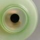 Green glass UFO pendant lights from Design-Light, early 1990s in Denmark
