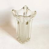 Lux Glass Austria crystal vase 1950s/1960s Height 28 cm