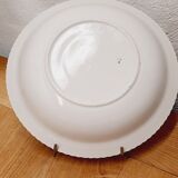 Plat de service Badonviller bleu azur