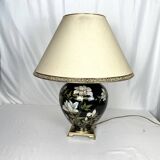 Important English porcelain lamp signed Drimmer 1989