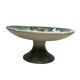 Art Deco, Saint Clément earthenware fruit bowl on foot circa 1930
