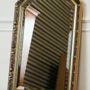 Vintage Wall Mirror Ornate with Sculpted Details