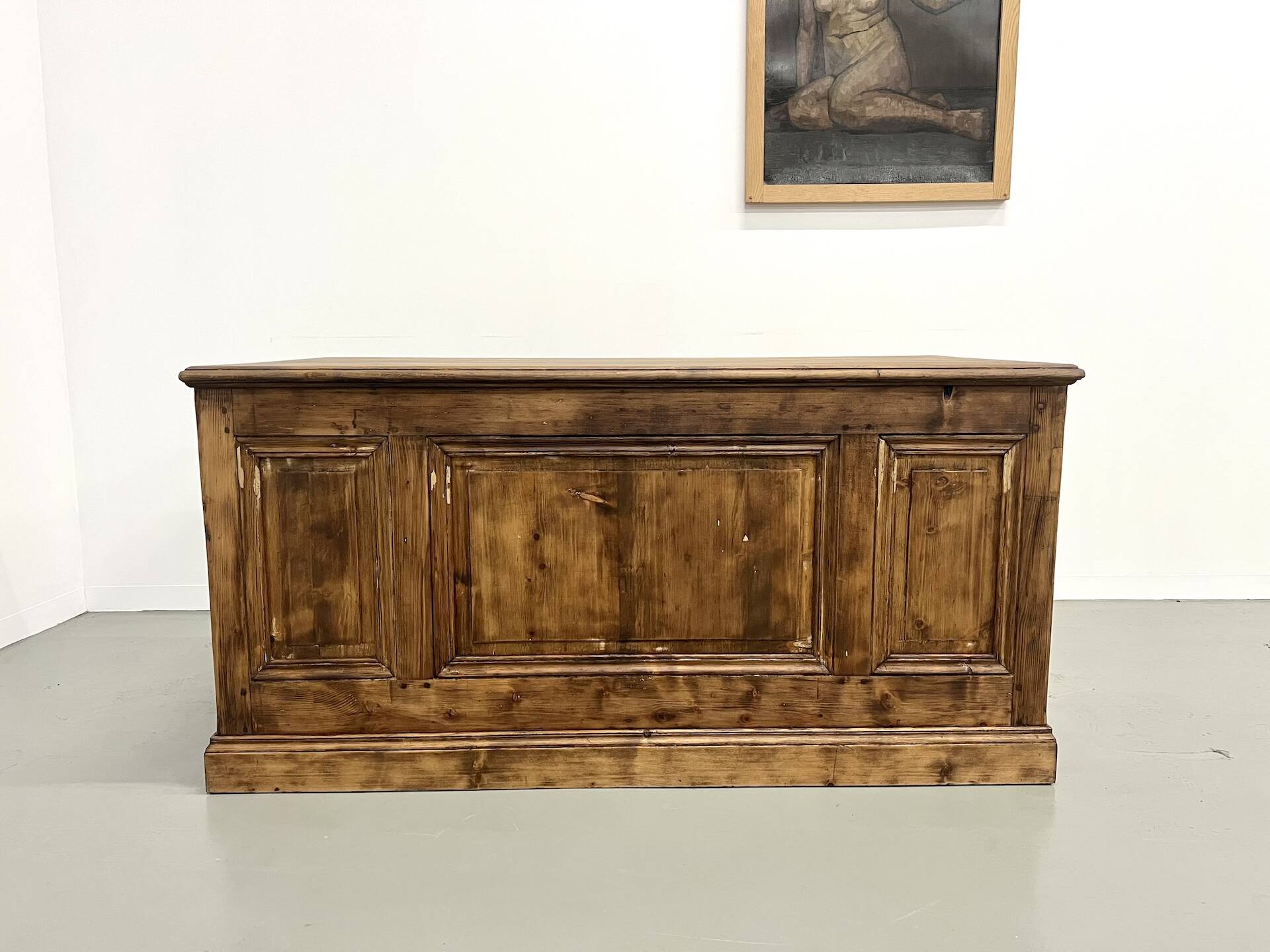 Comptoir de commerce des années 1900