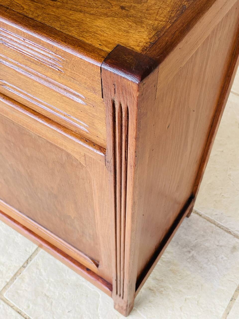 Art Deco walnut storage furniture, 1930s
