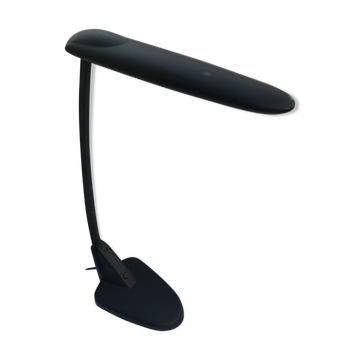 Lampe de bureau Unilux type 511e plastique noir bras & tête orientable design