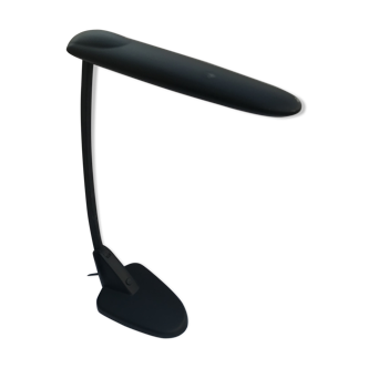 Lampe de bureau Unilux type 511e plastique noir bras & tête orientable design