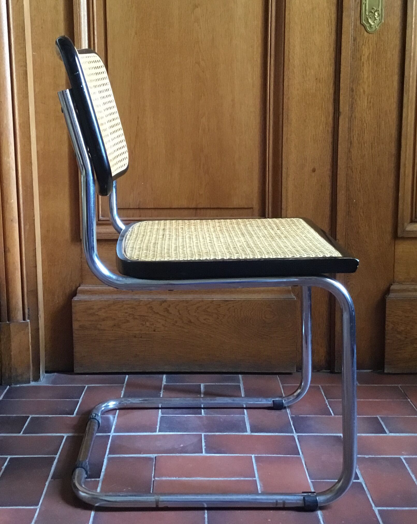 Chaise cannée 1970 Made in Italy - Marcel Breuer