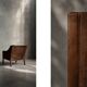 Vintage Mid-Century Danish Modern Lounge Leather Chair & Ottoman Model 2207