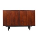Rosewood cabinet, Danish design, 1970s, manufactured by Omann Jun