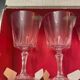 Crystal glasses from Arques Paris.