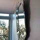Vintage Venetian Style Faceted Mirror - 97x77cm