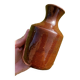 Vase marron vintage