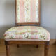 Low chair Louis XVI cherry pegged early nineteenth era