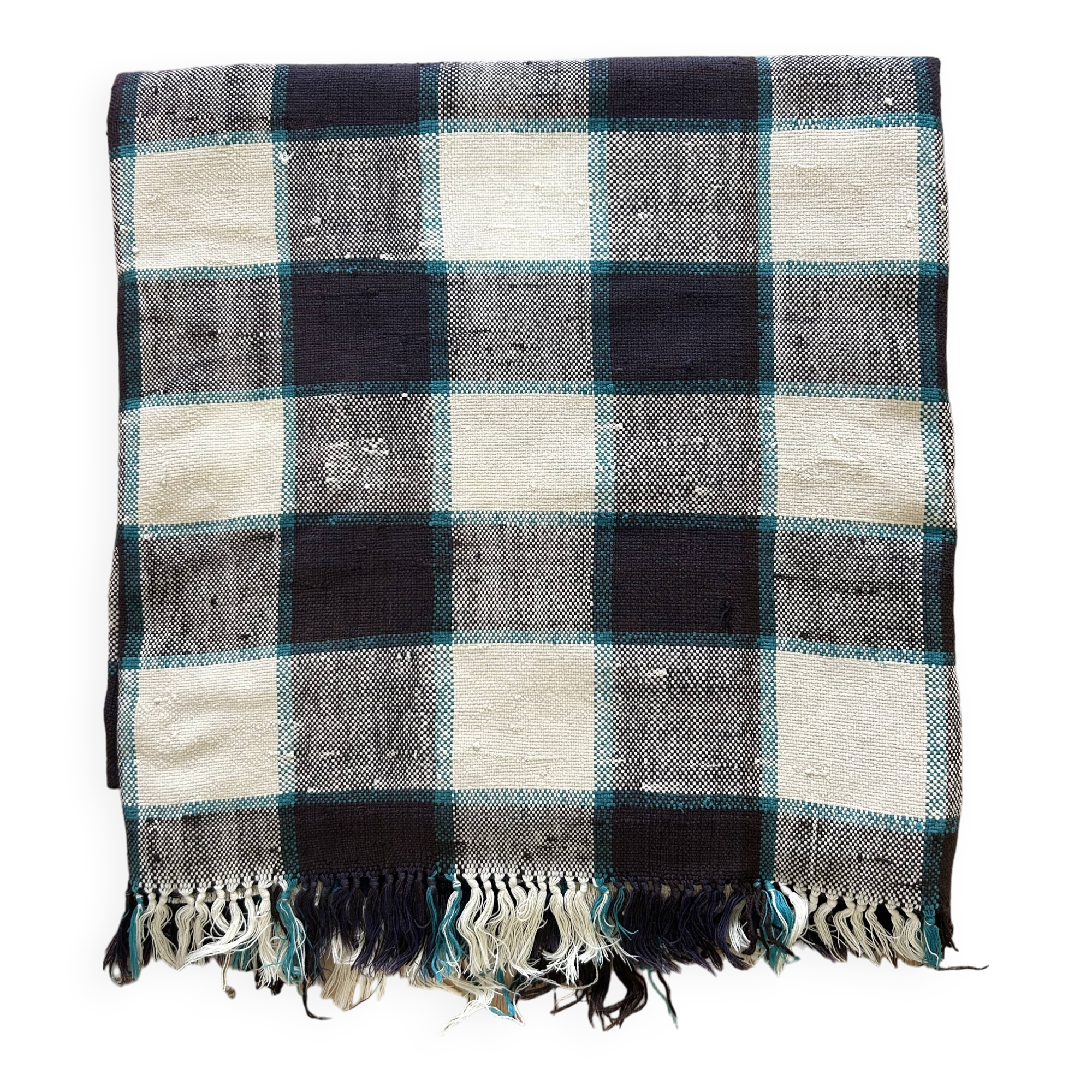 Vintage moroccan blanket haïk