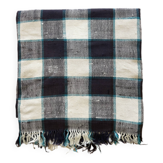 Vintage moroccan blanket haïk