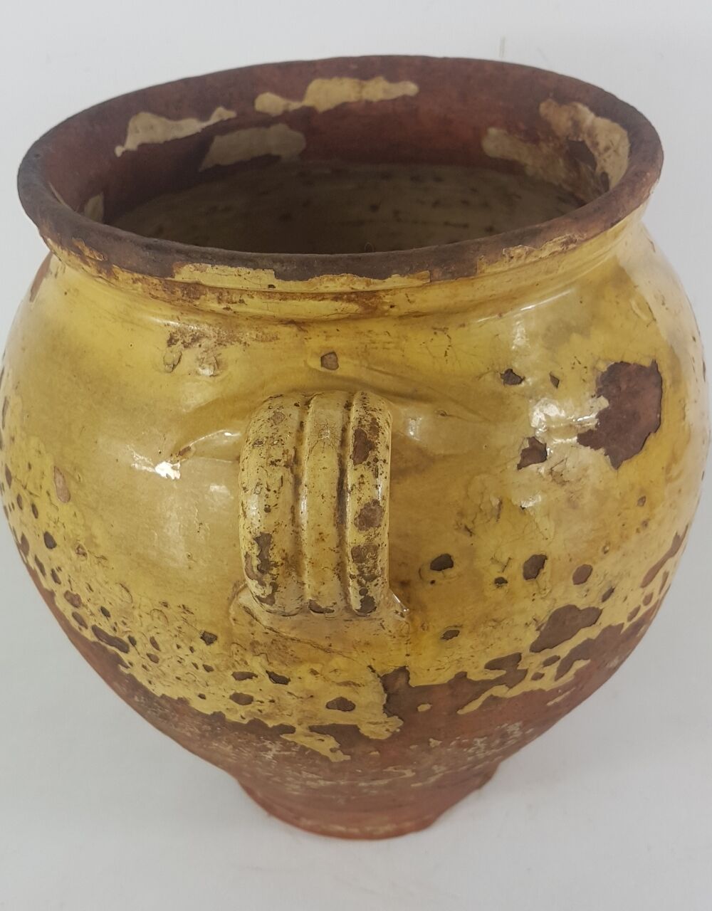 Terracotta grease pot